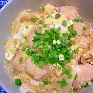 親子丼～わさびと味噌の隠し味